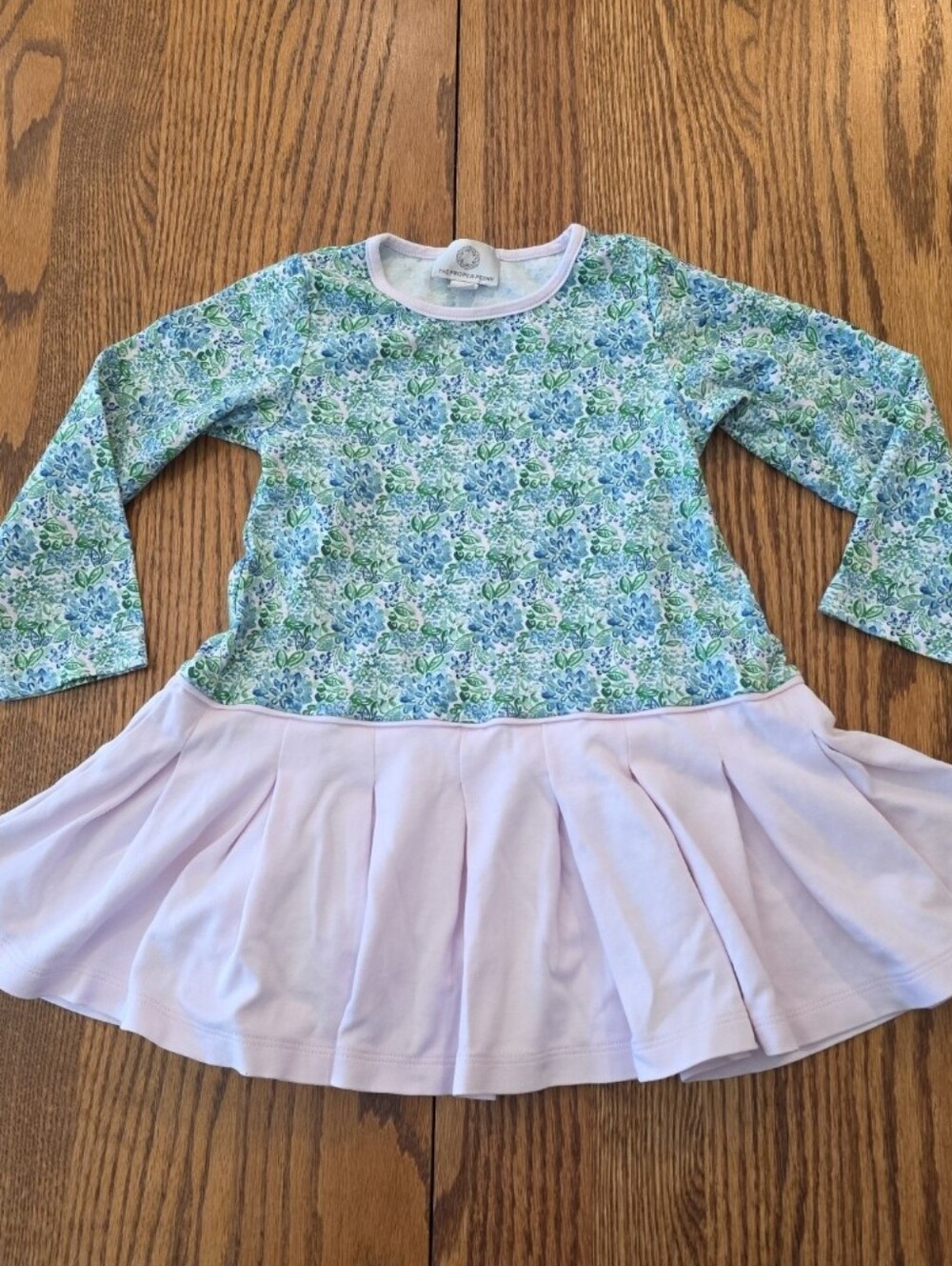 The Proper Peony 3t Long Sleeve Floral Dress Smocked Brand